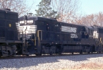 NS 3514 on NS SB freight